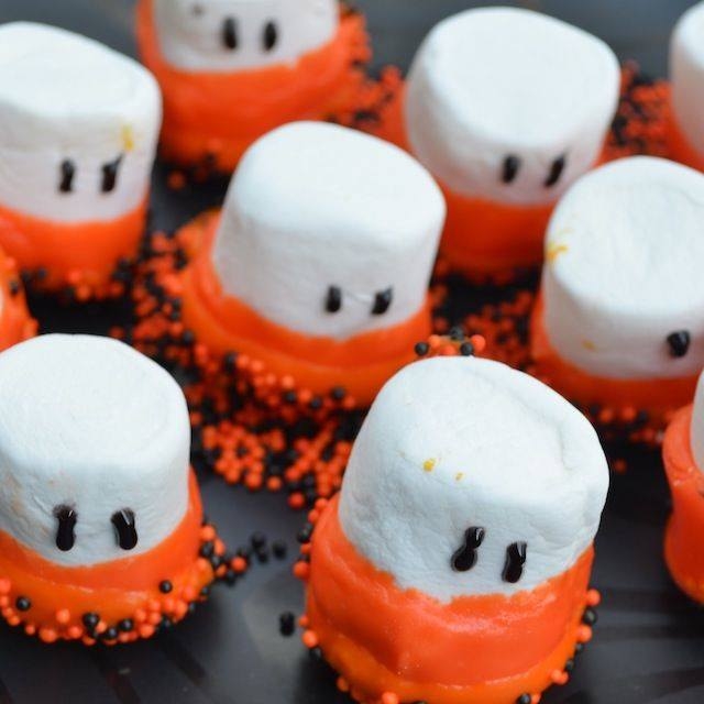 Ghost Marshmallows
