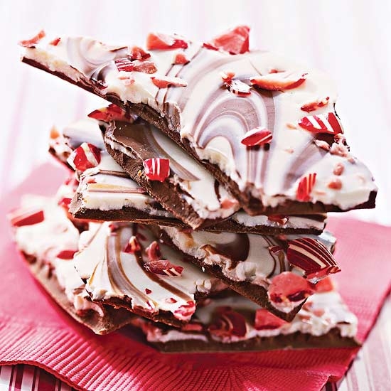 Candy cane bark