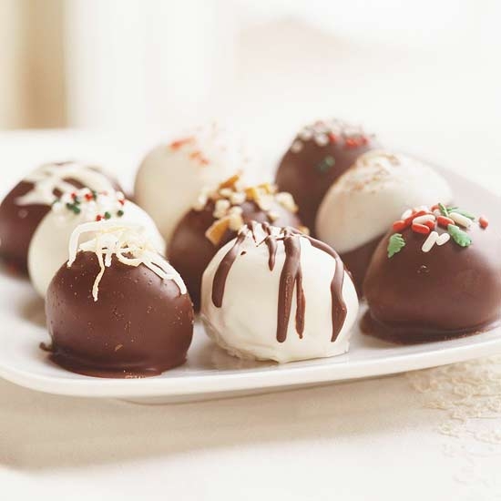 Marshmallow truffles