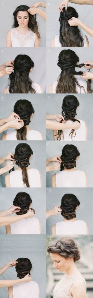 DIY Updo Hair Style DIY Updo Hair Style