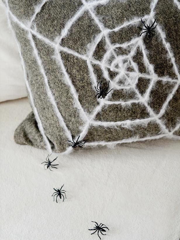 Spider web pillow Spider web pillow
