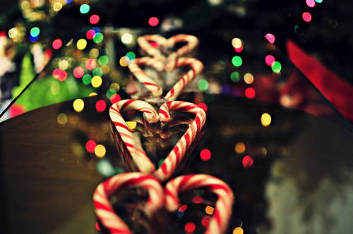 Heart candy cane Heart candy cane