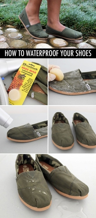 DIY Waterproof Shoes DIY Waterproof Shoes