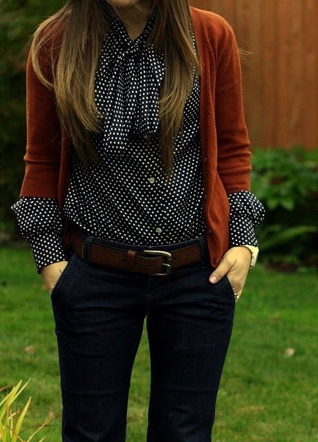 Autumn office fashion