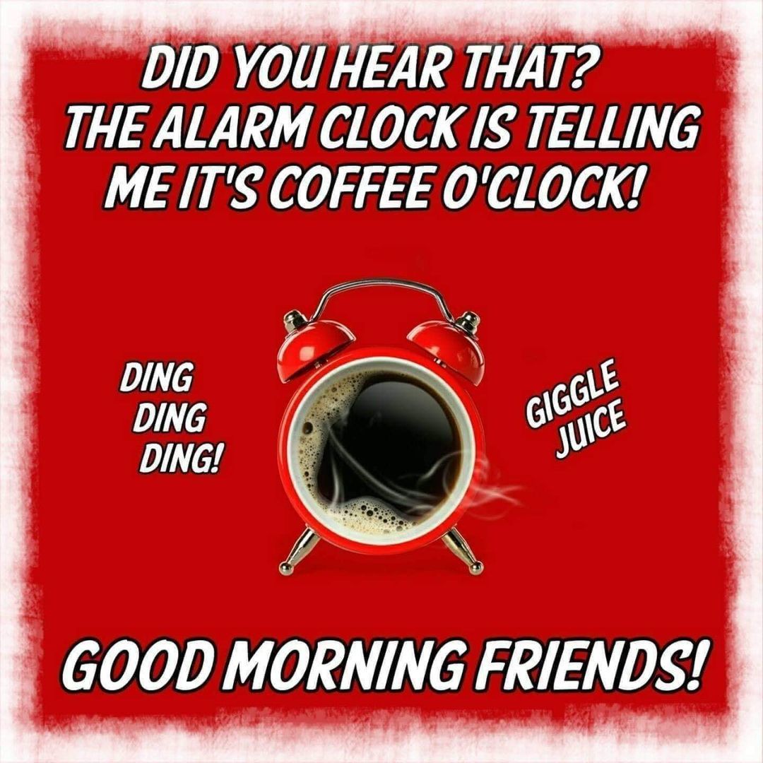Did You Hear That? The Alarm Clock Is Telling Me It's Coffee O'clock
