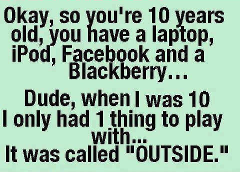 when I was young