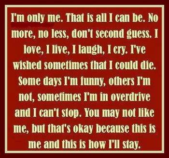 im only me