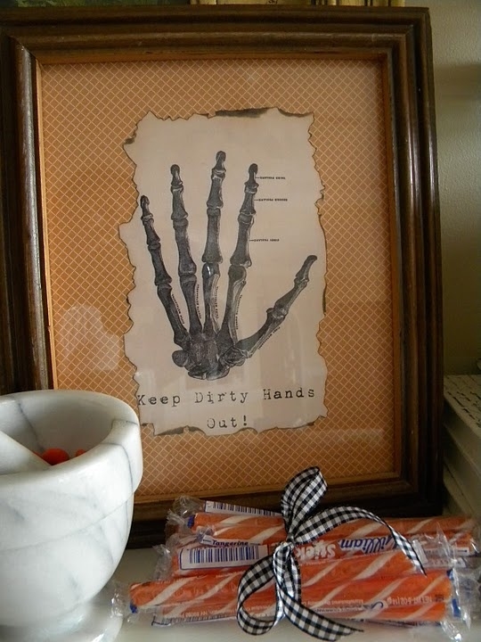 Keep dirty hands out