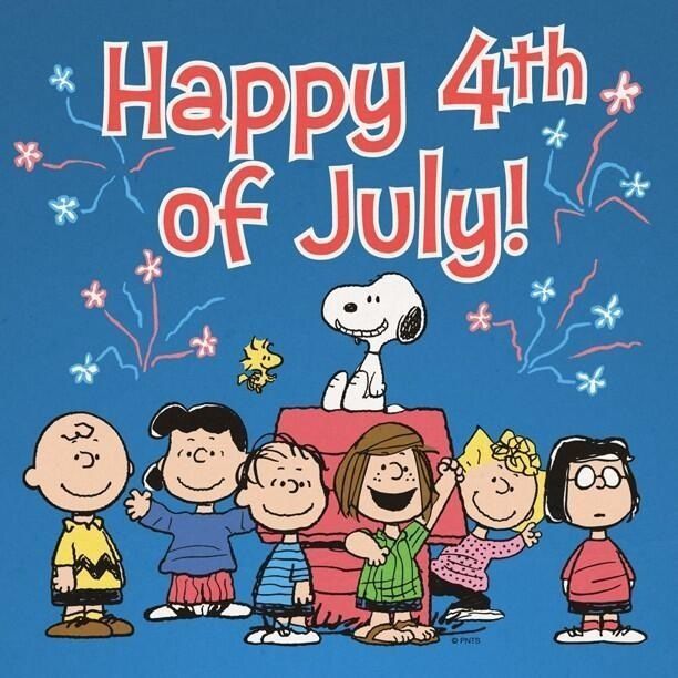 Peanuts Gang Happy 4th Of July! Pictures, Photos, and Images for