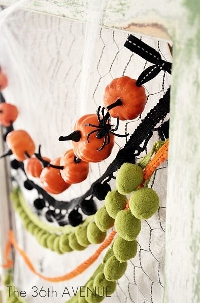 Pumpkin Garland