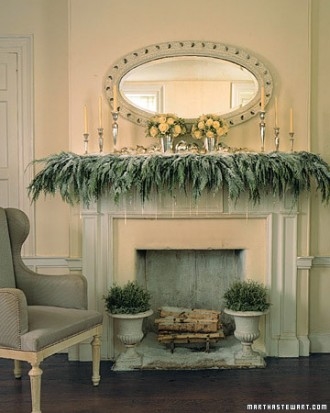 Gentle drift mantel decoration