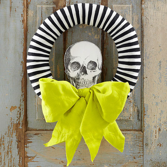 Skeleton wreath
