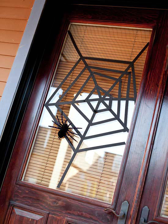 Webbed window covering