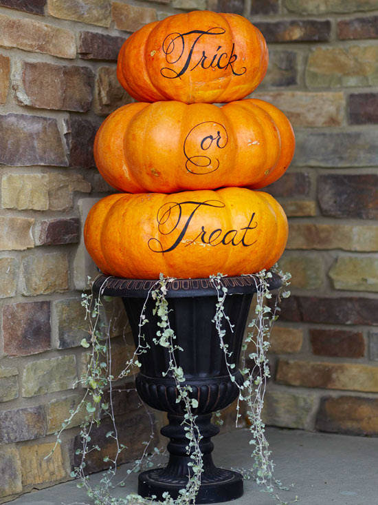 Stacked pumpkin message Stacked pumpkin message