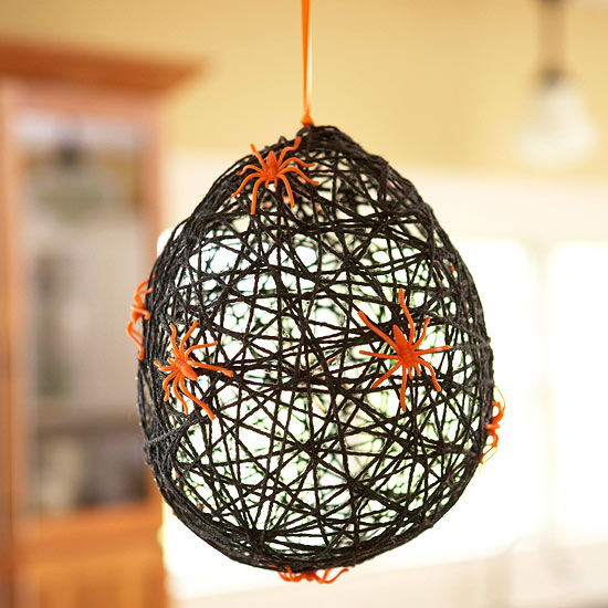 Tangled web sculpture