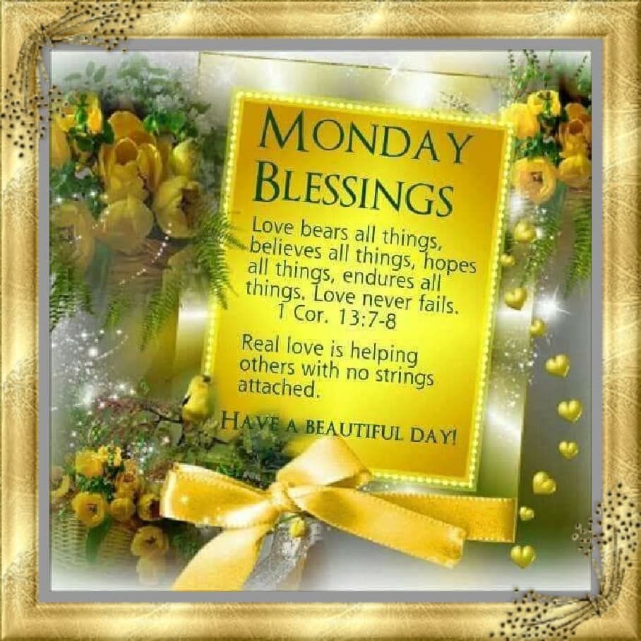 Yellow Peonies Monday Blessings Quote Pictures, Photos, and Images