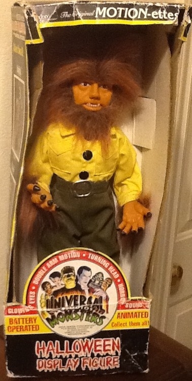 Werewolf monster toy