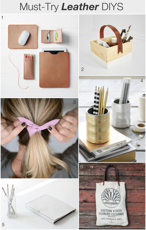 Must Try Leather DIYS
