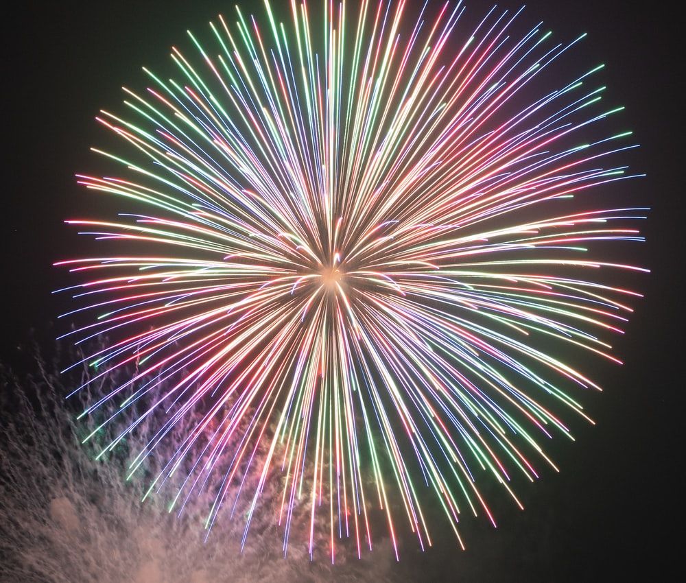 Rainbow Fireworks Display Pictures, Photos, and Images for Facebook