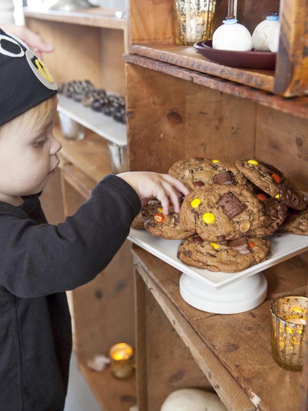 Candy bar cookies