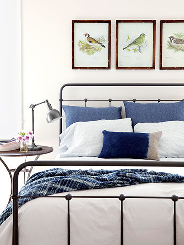 Hues of blue