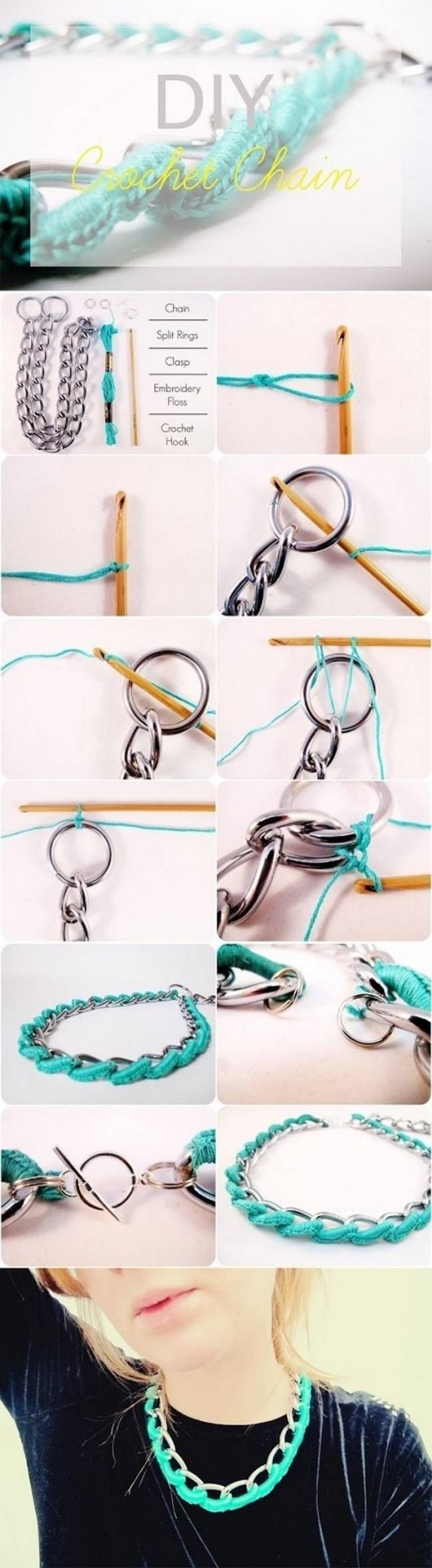 diy crochet chain diy crochet chain