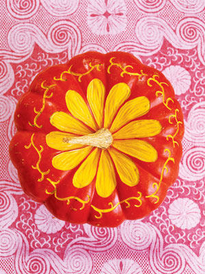 Cinderella Pumpkin Flower