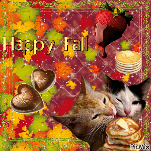 Sweet Happy Fall Gif With Desserts Pictures, Photos, and Images for Facebook, Tumblr, Pinterest