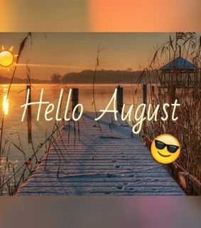 Pier At Sunset - Hello August Pictures, Photos, and Images for Facebook ...