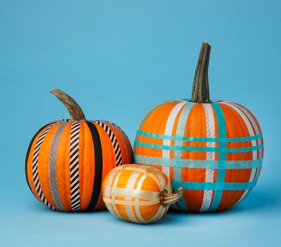 Plaid Pumpkins