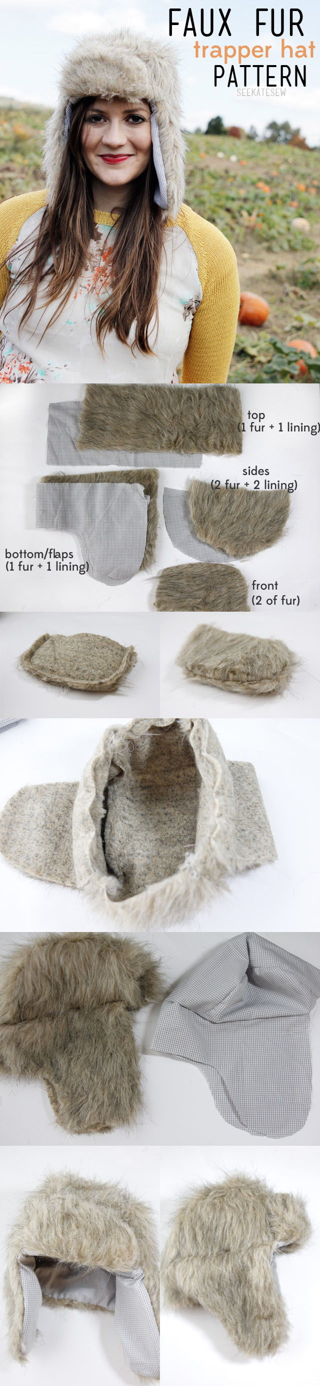 DIY Faux Fur Pattern