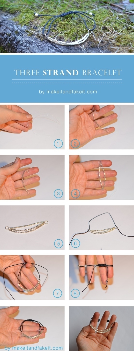 DIY Strand Bracelet DIY Strand Bracelet