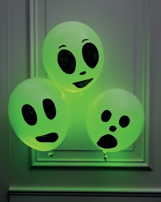 Glowing ghosts