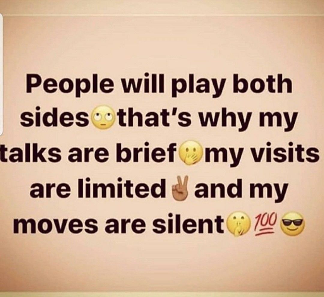 People Will Play Both Sides, That's Why My Talks Are Brief. Pictures