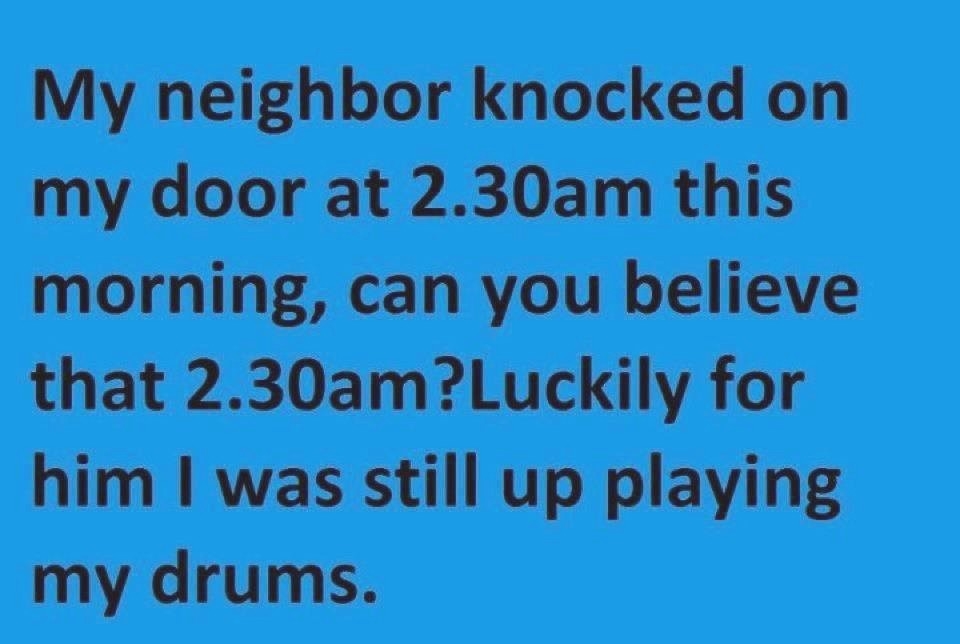 my neighbor my neighbor