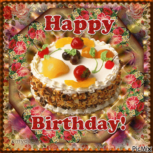 Update 73+ cake happy birthday gif latest awesomeenglish.edu.vn