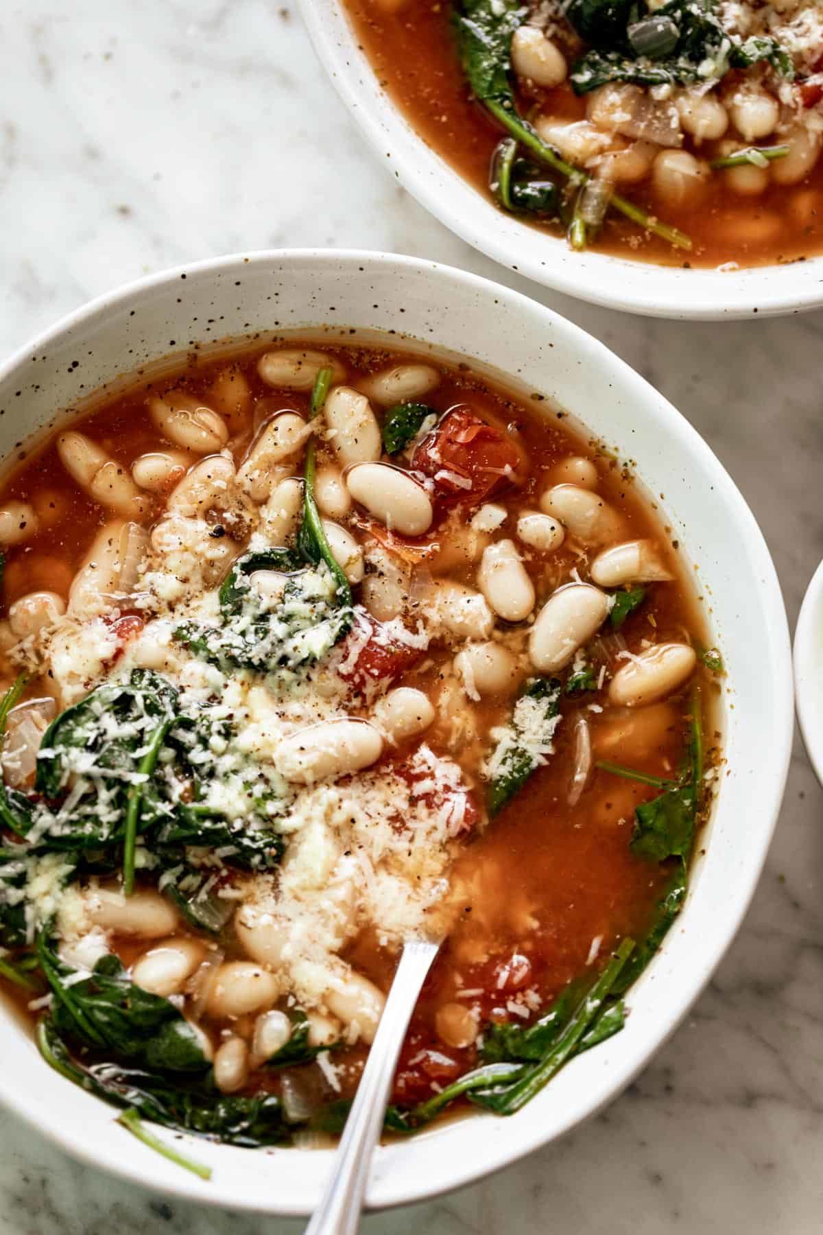 White Bean Parmesan Soup Pictures, Photos, and Images for Facebook, Tumblr, Pinterest, and Twitter