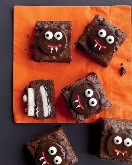 Scaredy cat brownies Scaredy cat brownies