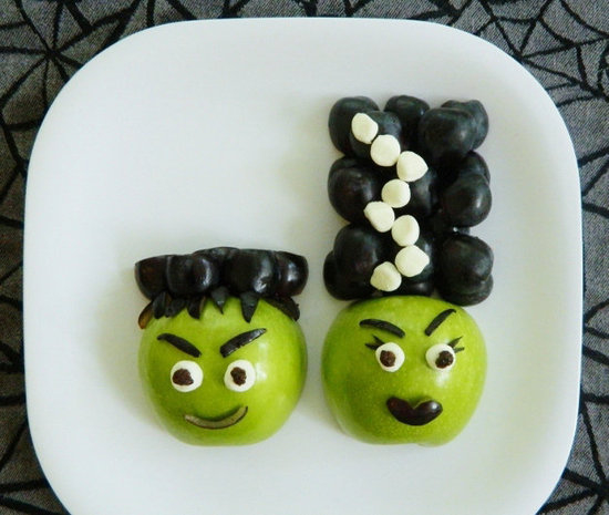Frankenstein fruit snacks
