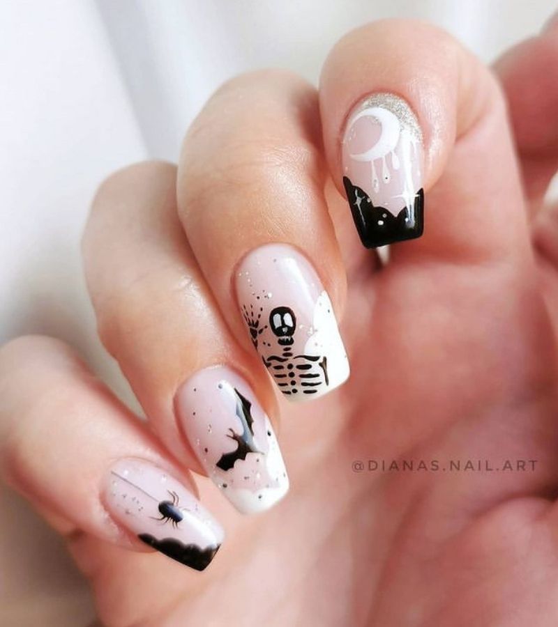 Simple Halloween Nail Art Pictures, Photos, and Images for Facebook
