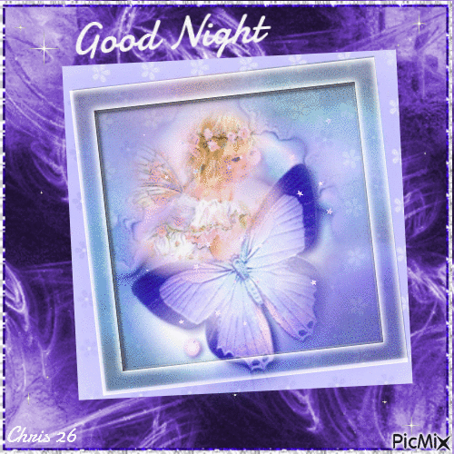 Magical Butterfly Good Night Gif Pictures, Photos, and Images for