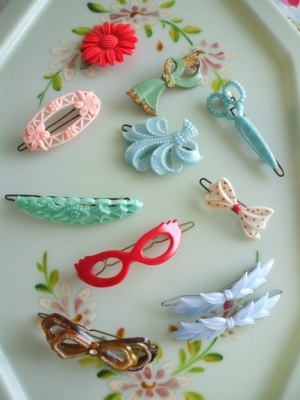Vintage Barrettes