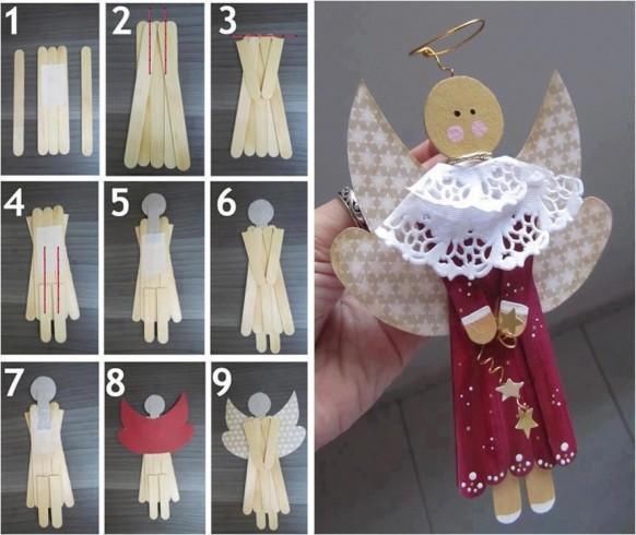 DIY Winter Angel