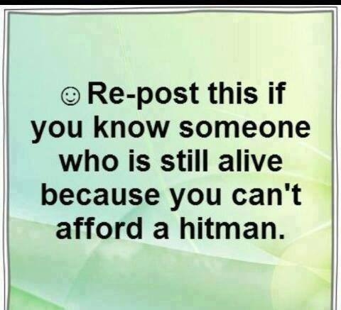 cant afford a hitman cant afford a hitman