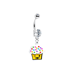 Cupcake Belly Ring 