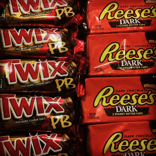 Twix and reeses