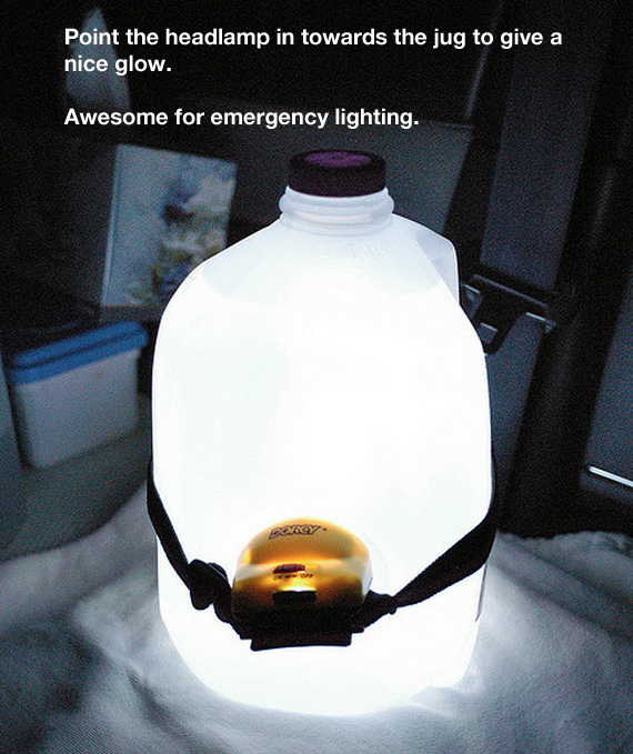 DIY Lamp Out of a Water Jug DIY Lamp Out of a Water Jug