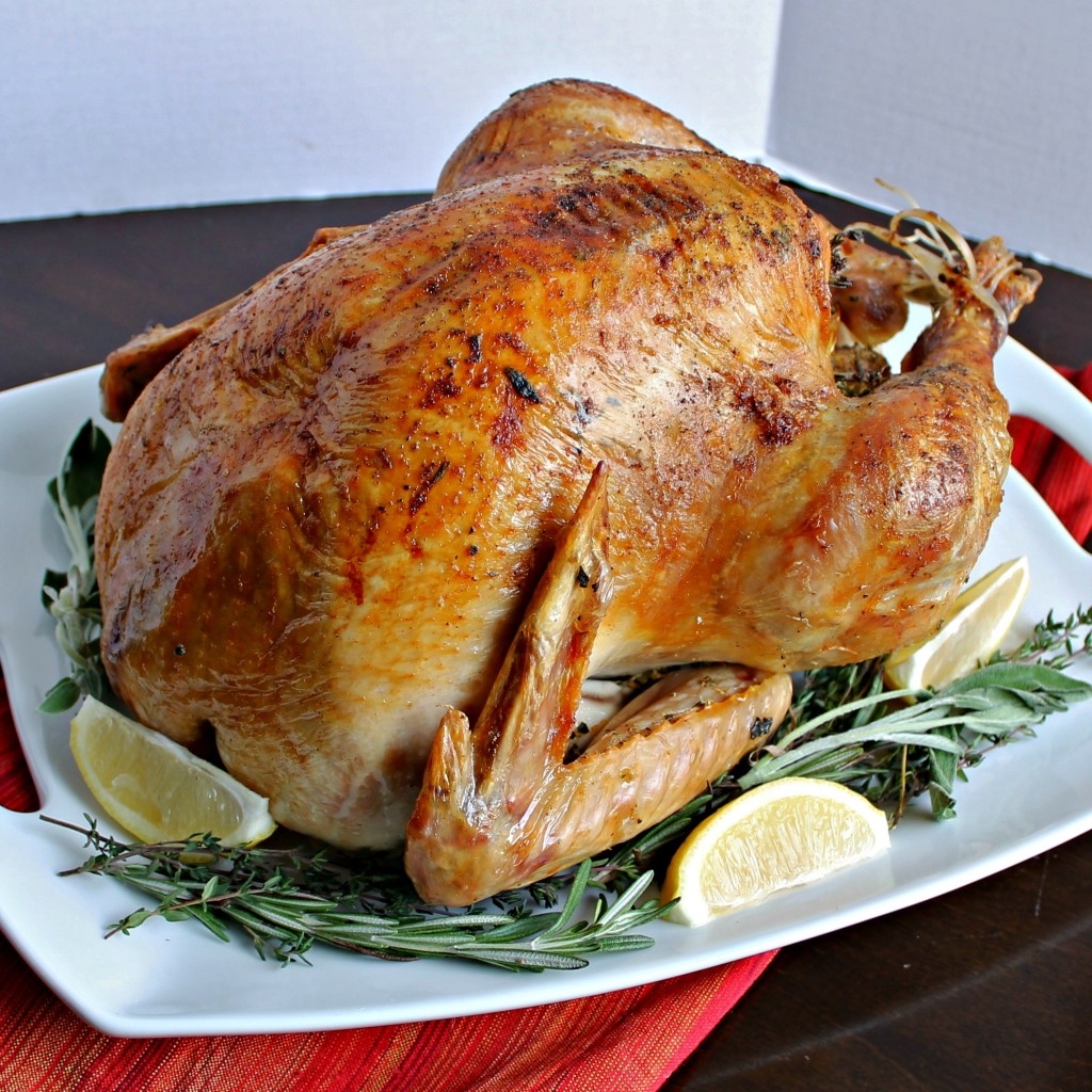 Salted turkey with Citrus and herbs