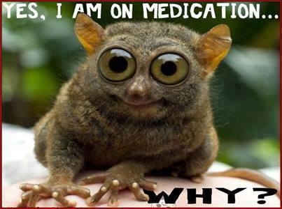 on medication