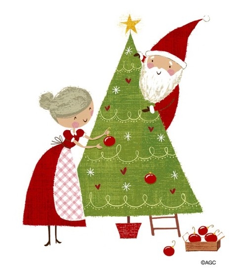 Mr and Mrs Santa Claus